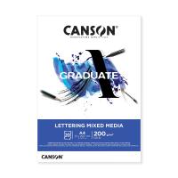 CANSON Graduate LETTERING MIX MEDIA  A4 ������� 20 ������ 200 ��