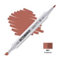 SKETCHMARKER (2 ����:������ � ������,),���� �������:Firebrick (������), �������: SM-R081